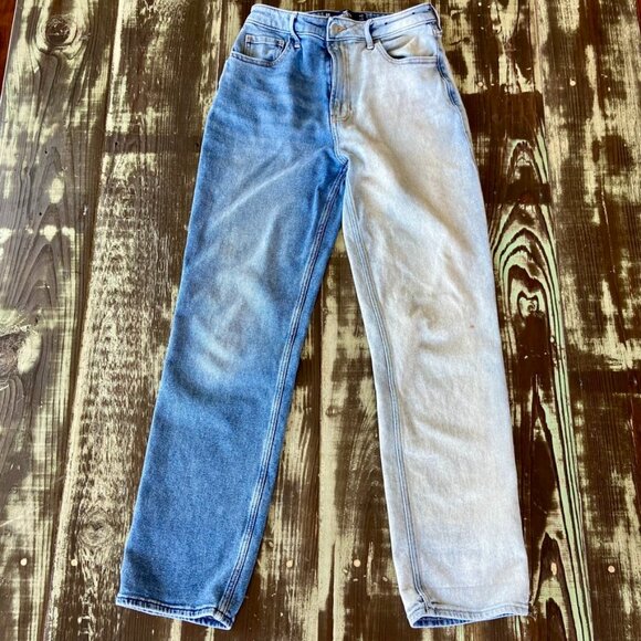 Hollister Denim - 90's Y2K Distressed Hollister Vintage Stretch Acid wash Jeans Sz 5R